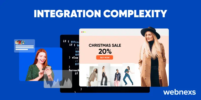 headless ecommerce architecture integration complexity, focusing on the challenges of system and data connections