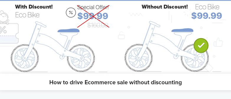 How to drive Ecommerce sale without discounting