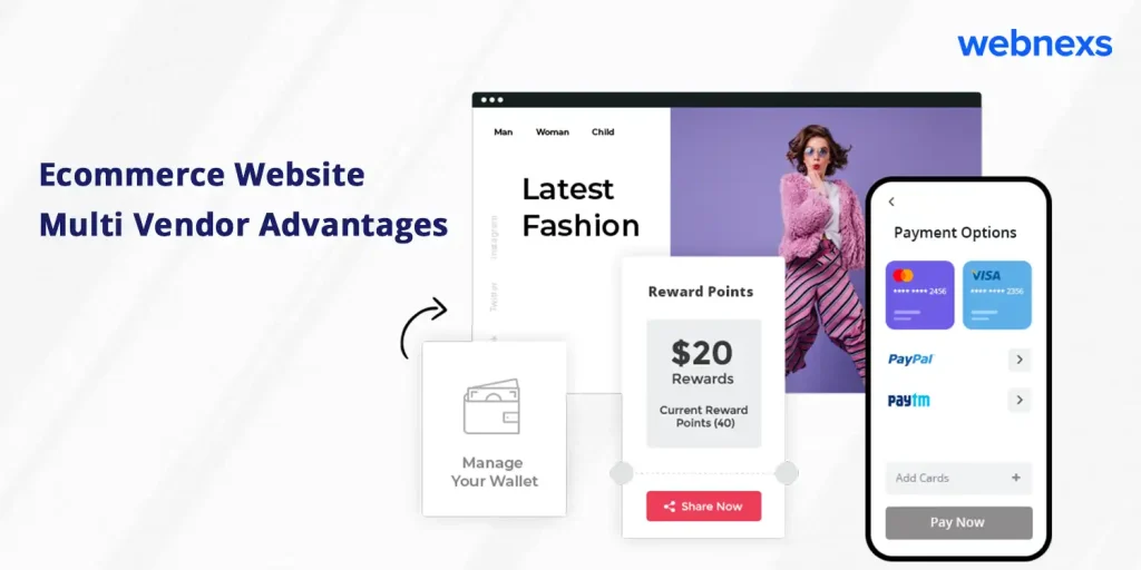Ecommerce Website Multi Vendor Advantages