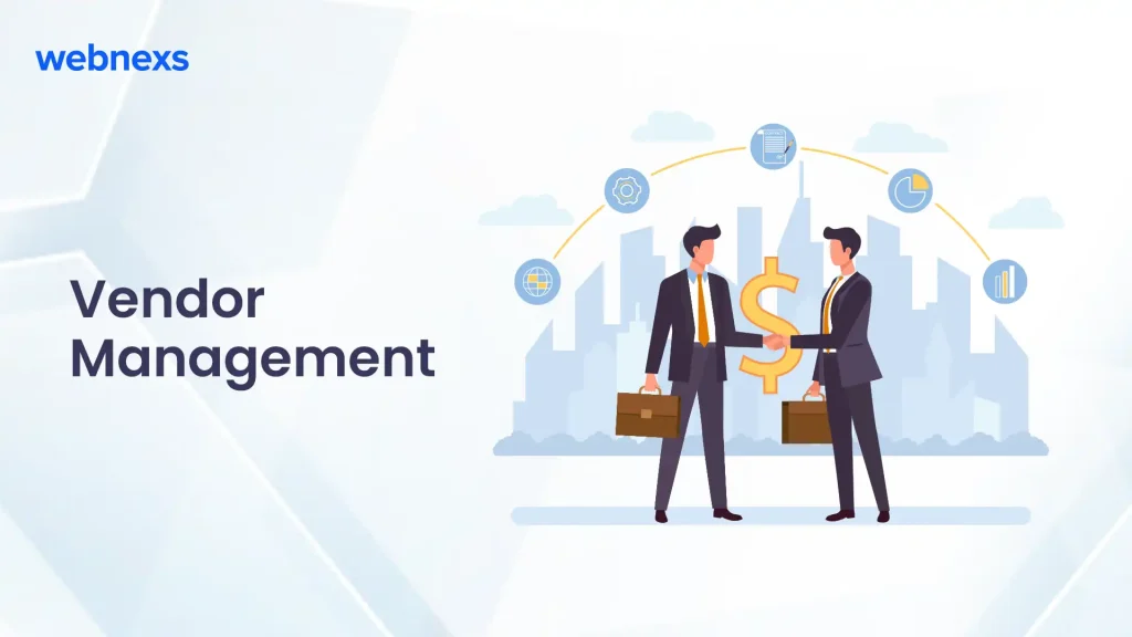 Vendor Management marketplace website features
