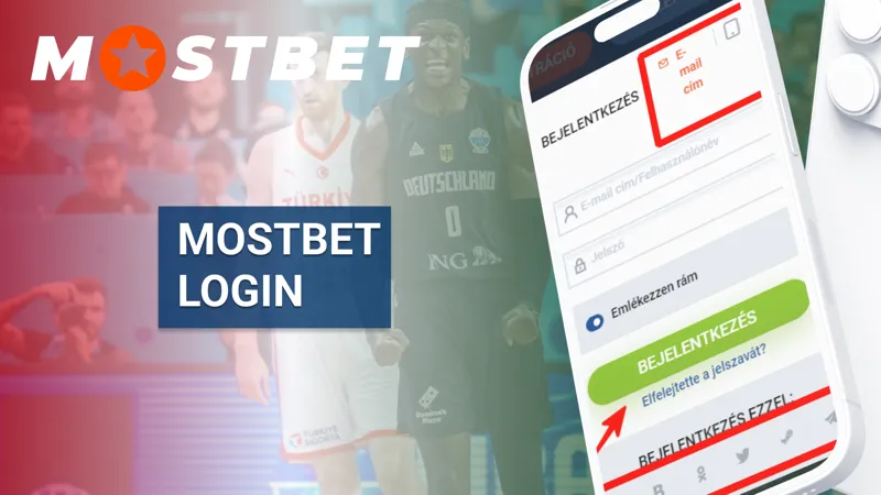 Mostbet bejelentkezési ablak