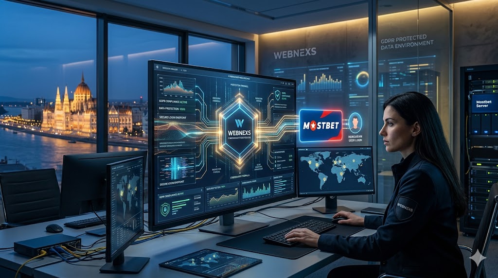 Biztonságos Mostbet bejelentkezés a Webnex adatvédelmével