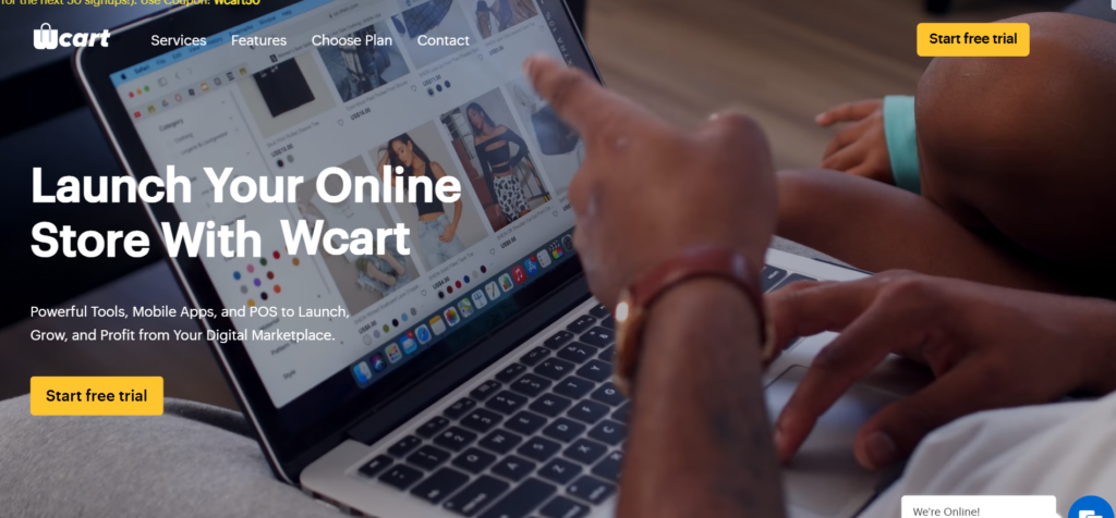 Wcart- best marketplace website software